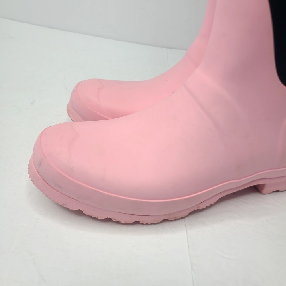 Hunter Women's Size 8 Original Tall Inside Out Rain Boots Color Block - Picture 7 of 11